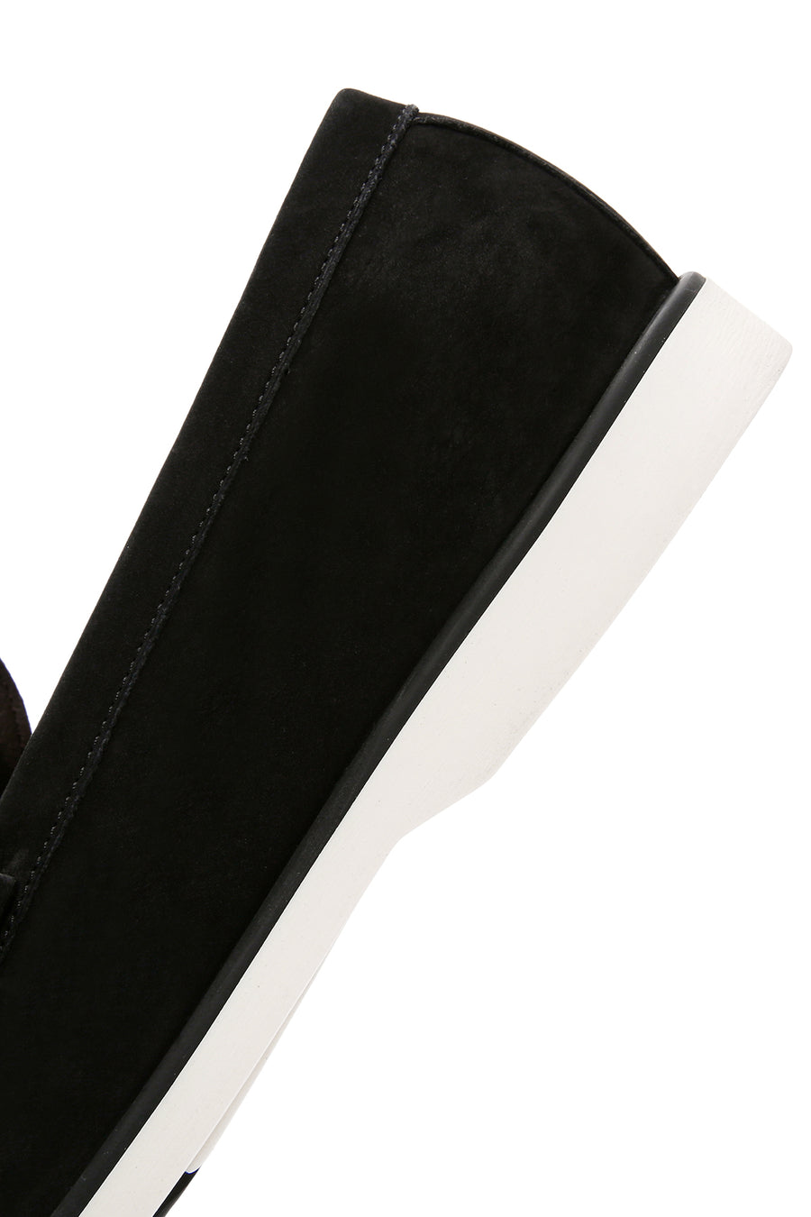 Erkek Siyah Nubuk Deri Casual Loafer