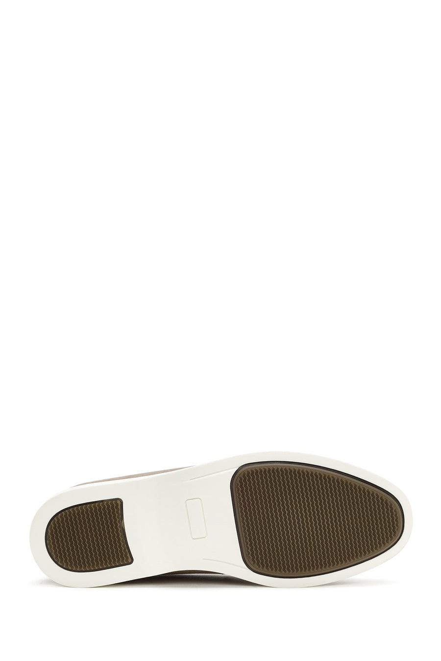 Erkek Vizon Nubuk Deri Casual Loafer