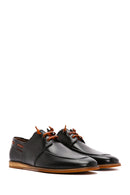 Derimod Black Men's Black Laced Leather Casual Shoes | Derimod