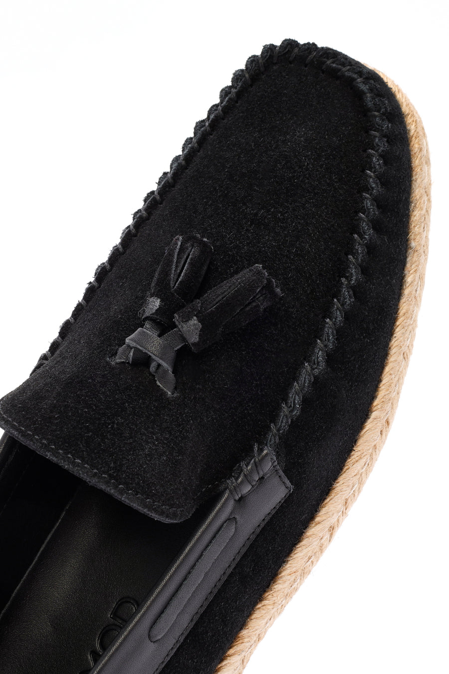 Erkek Siyah Süet Deri Casual Loafer