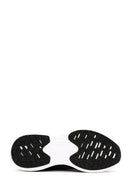 Men's Black Lace-up Thick-Sole Leather Casual Sneaker | Derimod