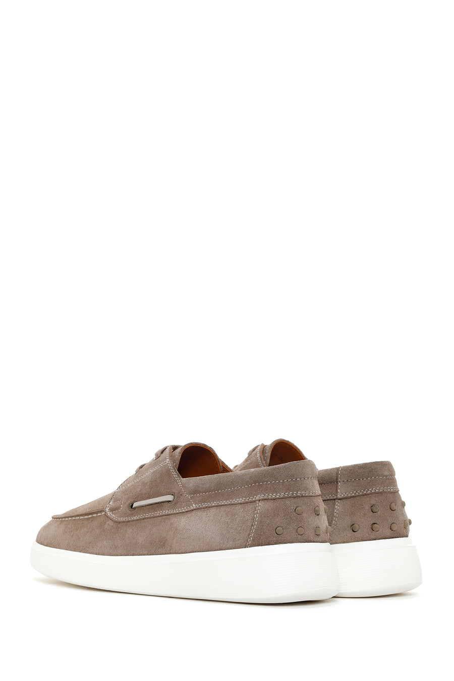 Men's Mink Lace-up Suede Leather Casual Shoes
