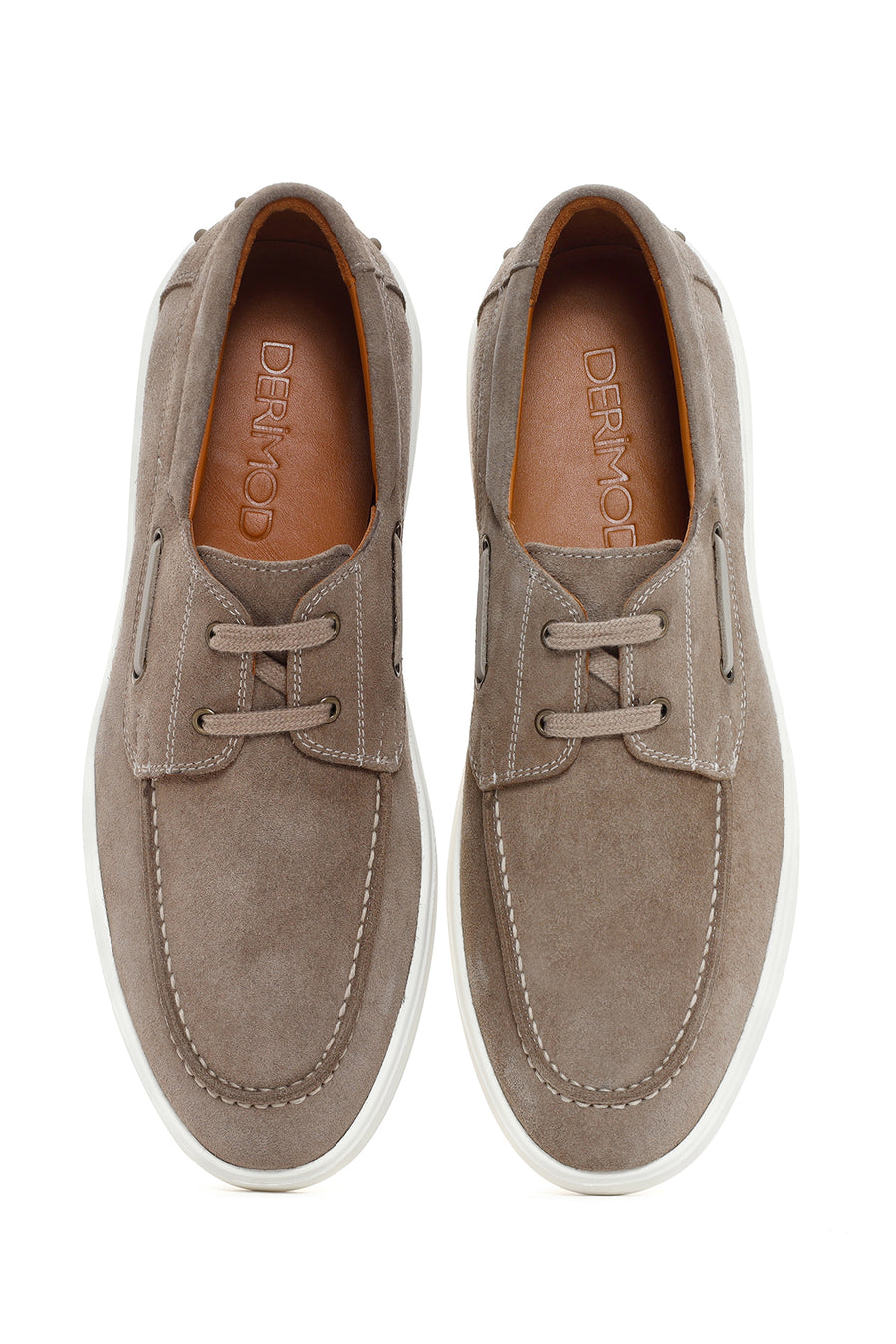 Men's Mink Lace-up Suede Leather Casual Shoes