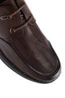 Derimod Fly Men's Brown Lace-up Leather Casual Shoes | Derimod