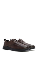Derimod Fly Men's Brown Lace-up Leather Casual Shoes | Derimod