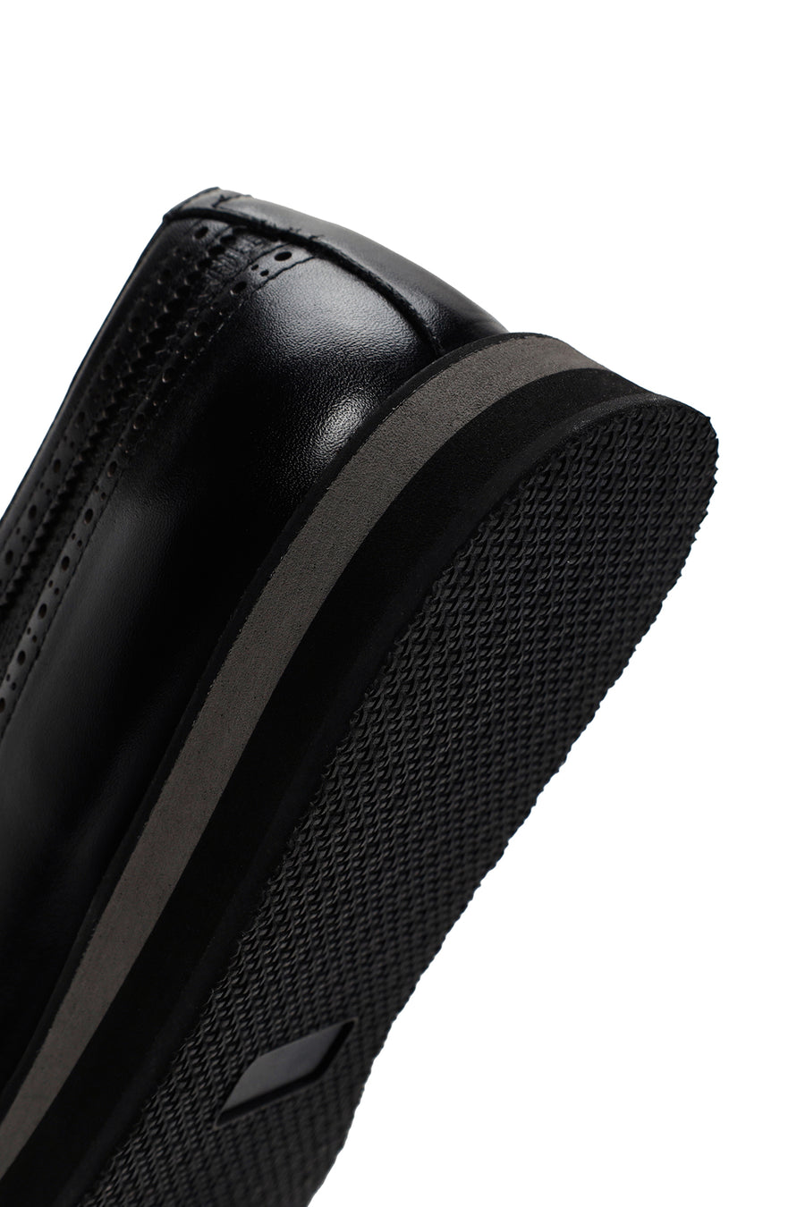 Men's Black Leather Classic Shoes