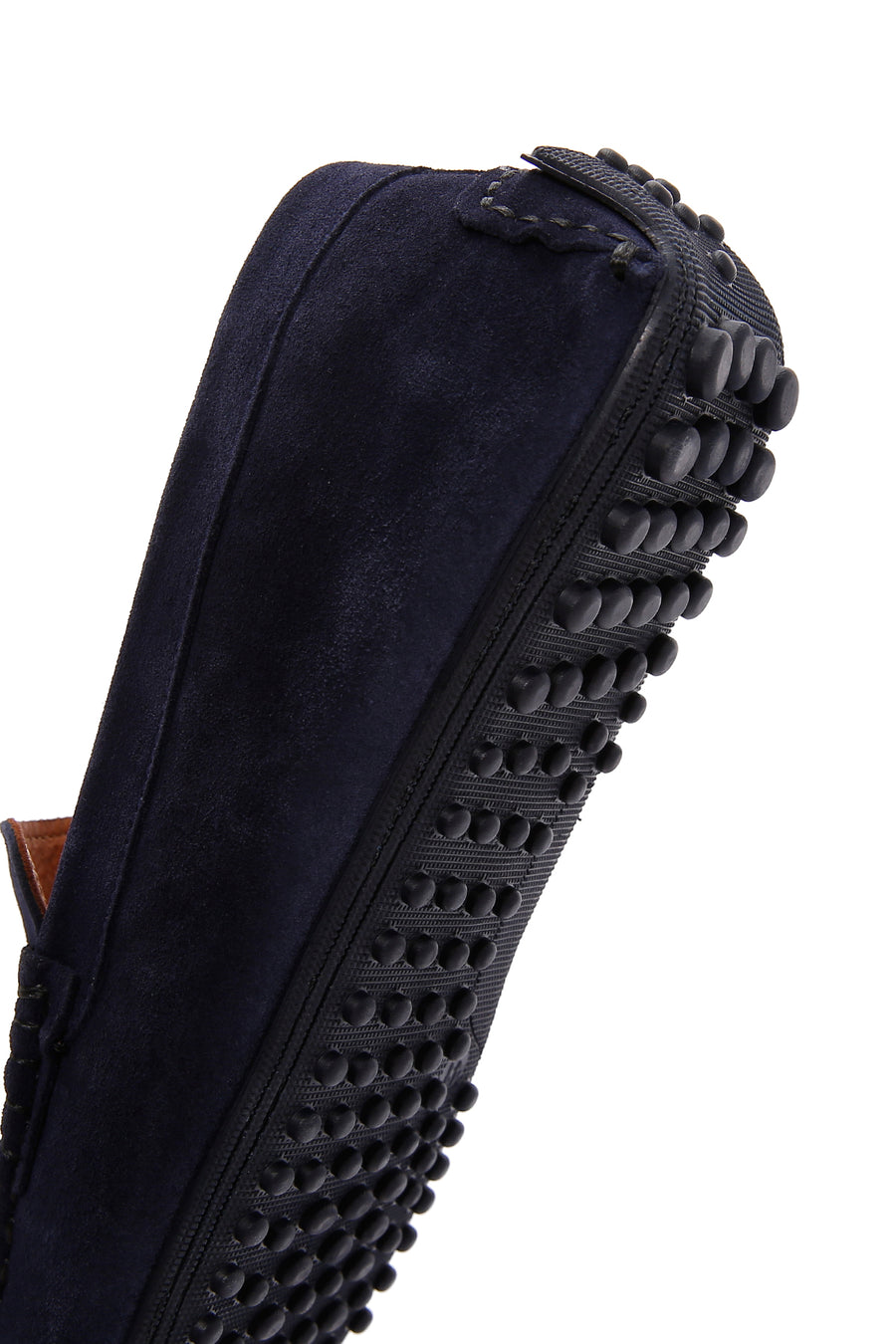 Men's Navy Blue Suede Leather Loafer