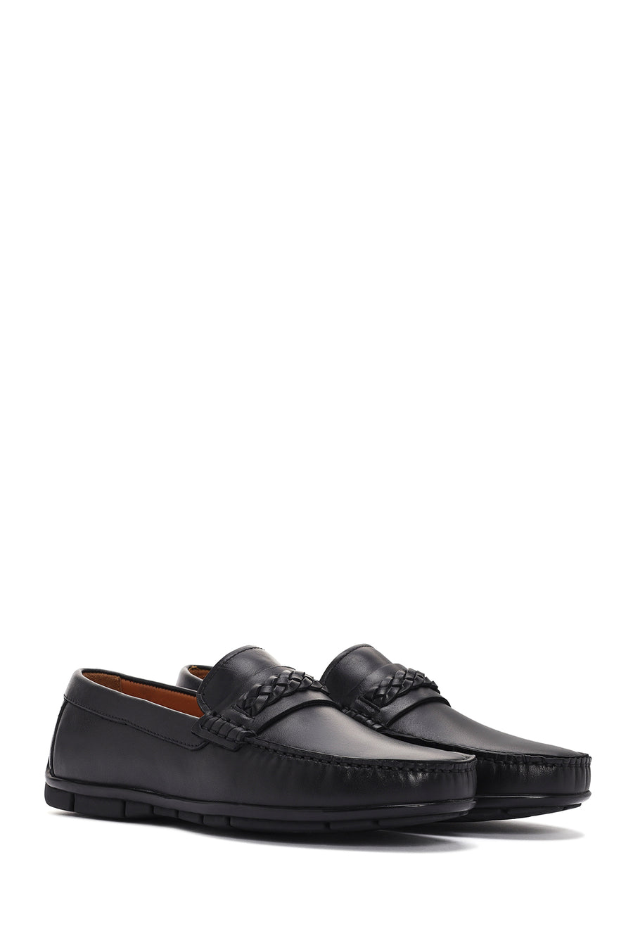 Derimod Fly Erkek Siyah Deri Loafer