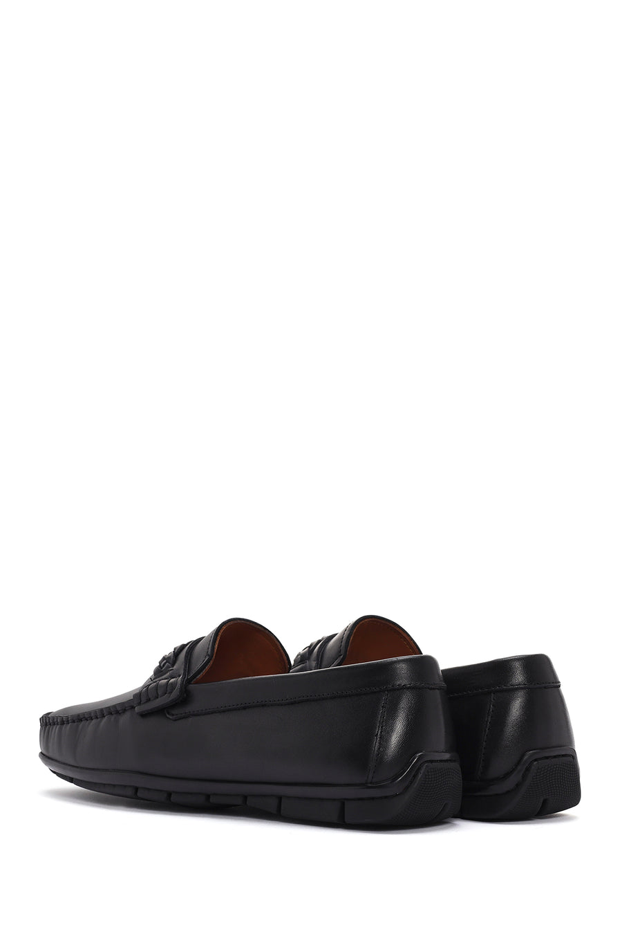 Derimod Fly Erkek Siyah Deri Loafer