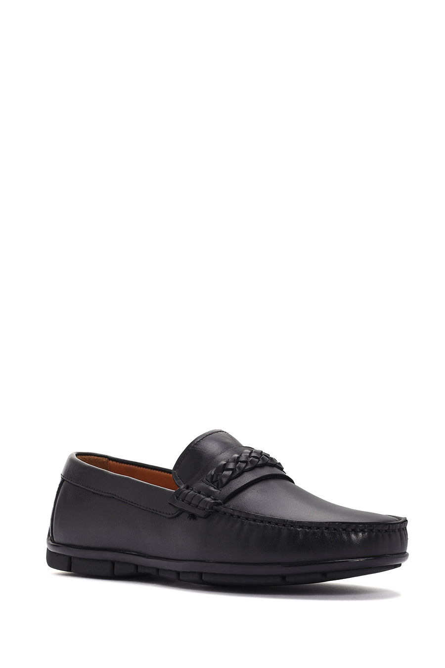Derimod Fly Erkek Siyah Deri Loafer