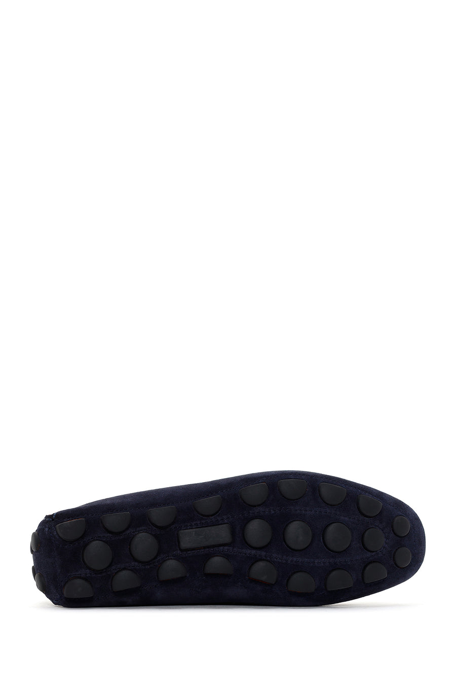 Men's Navy Blue Suede Leather Loafer