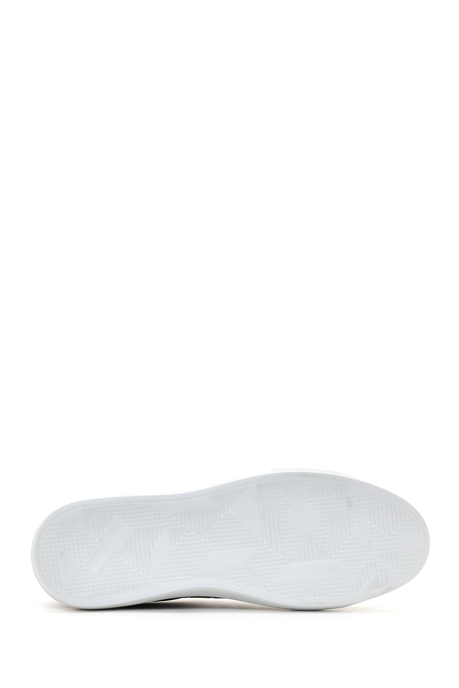 Erkek Lacivert Kroko Deri Sneaker