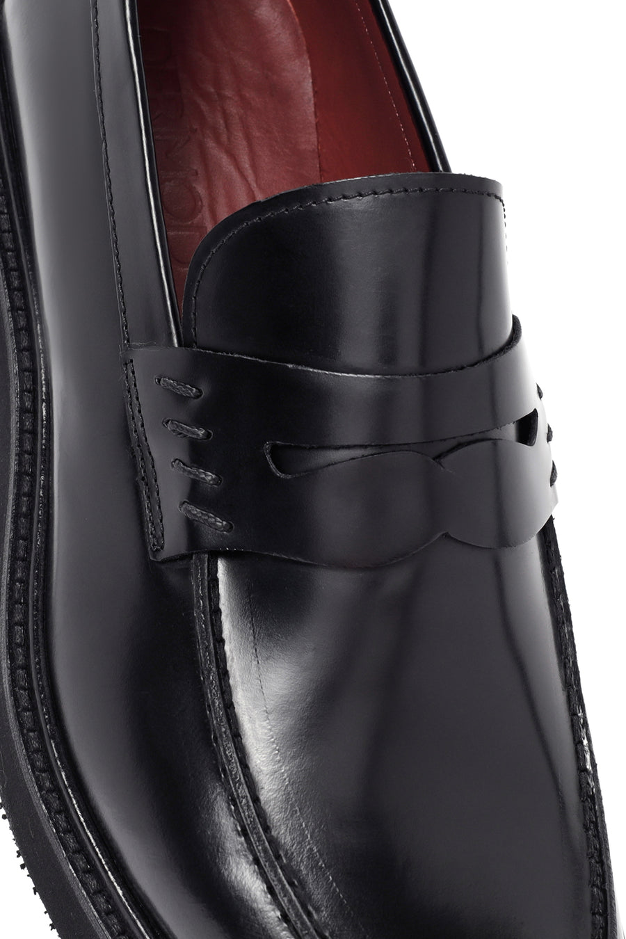 Erkek Siyah Deri Klasik Loafer