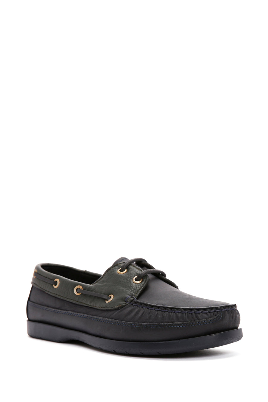 Erkek Yeşil Deri Comfort Loafer