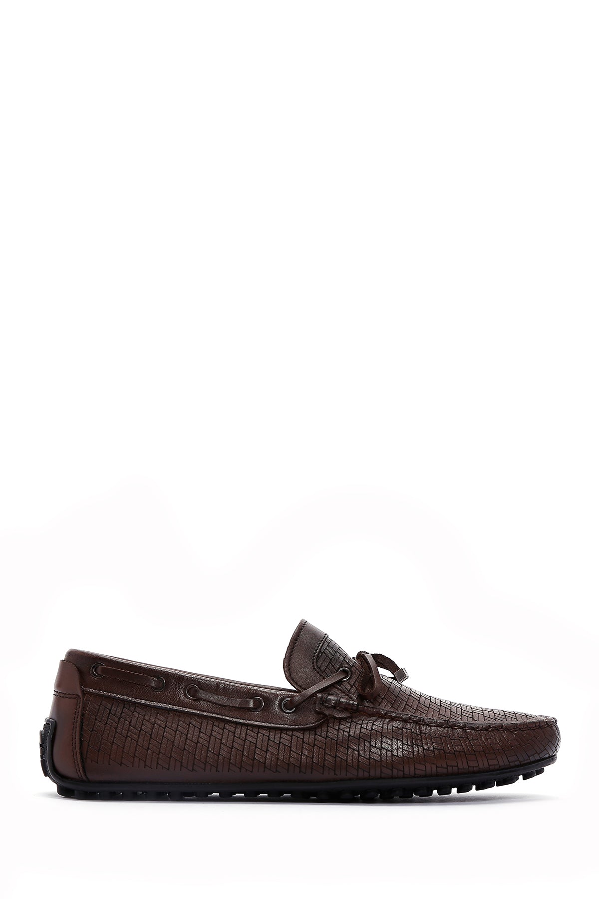 Erkek Kahverengi Deri Casual Loafer 24SFD657726 | Derimod