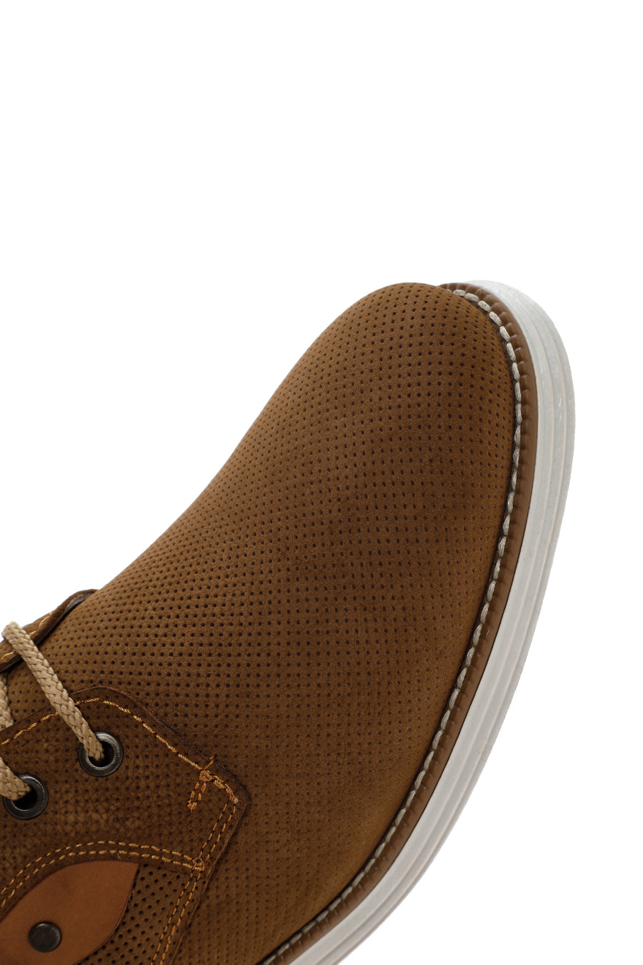 Men's Tan Leather Casual Shoes