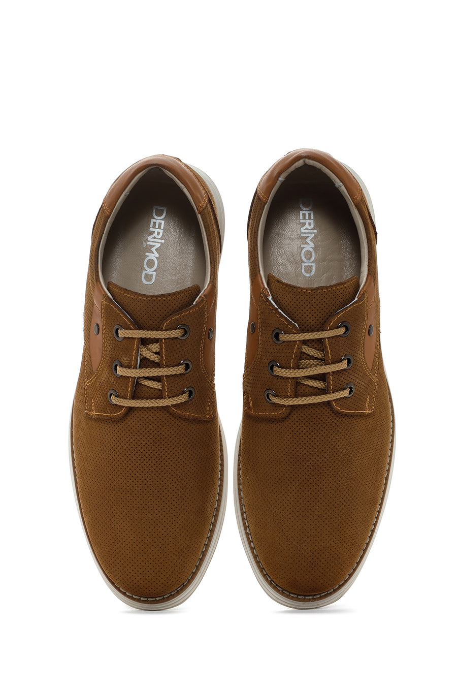 Men's Tan Leather Casual Shoes