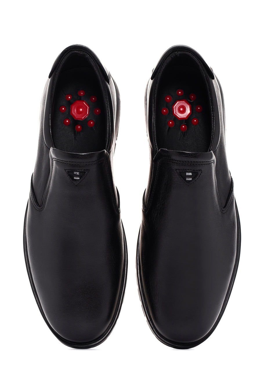 Derimod Fly Men's Black Leather Casual Loafer