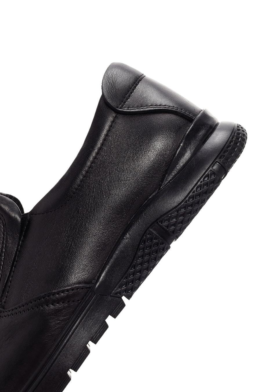 Derimod Fly Men's Black Leather Casual Loafer