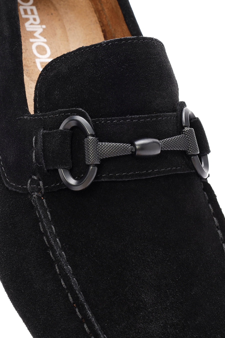 Men's Black Suede Leather Casual Loafer