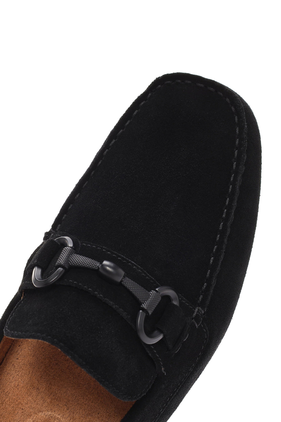 Men's Black Suede Leather Casual Loafer