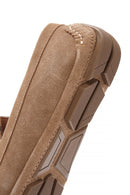 Men's Yellow Suede Leather Casual Loafer | Derimod