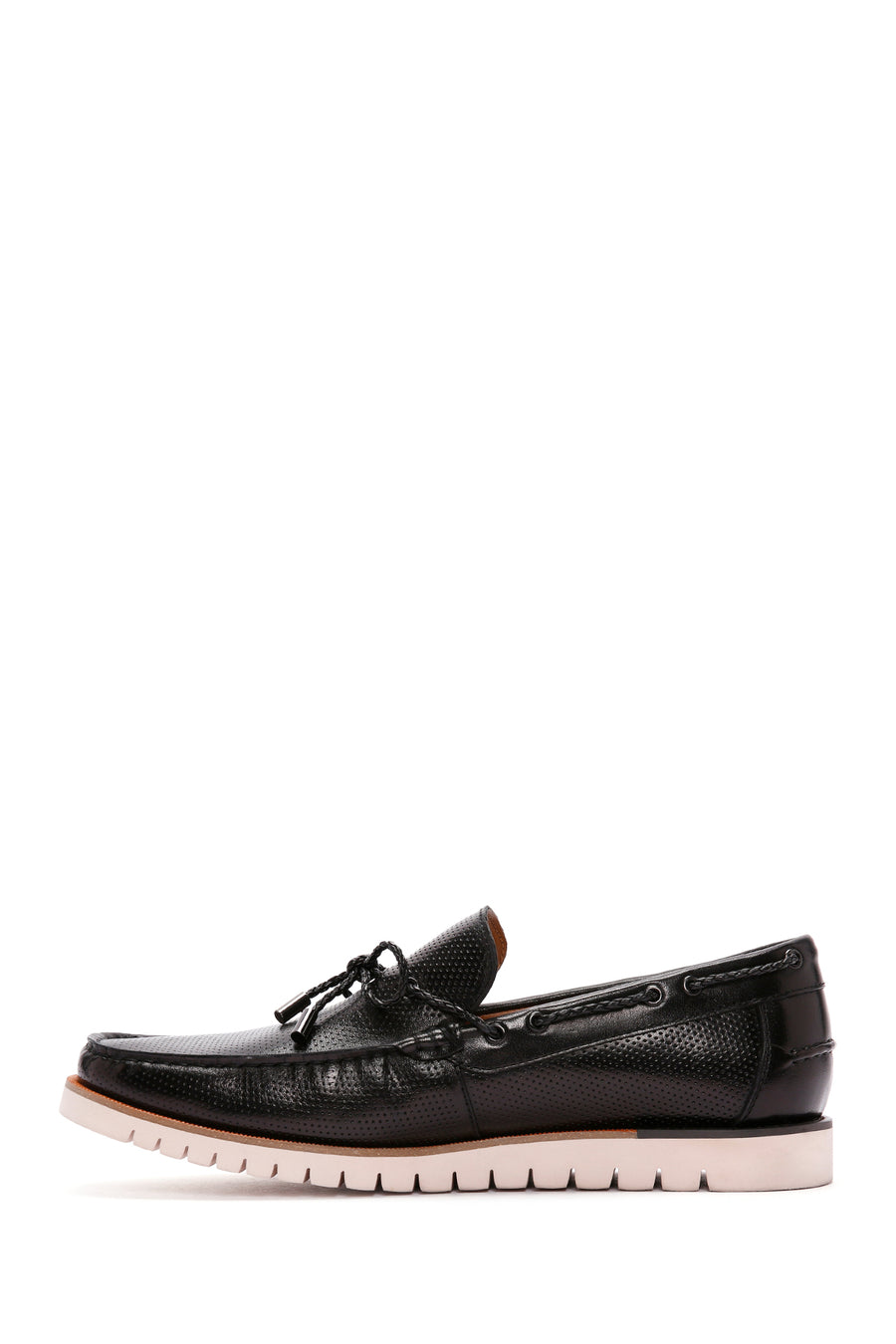 Derimod Fly Men's Black Leather Casual Loafer