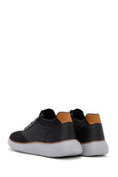 Men's Black Fabric Sneakers | Derimod