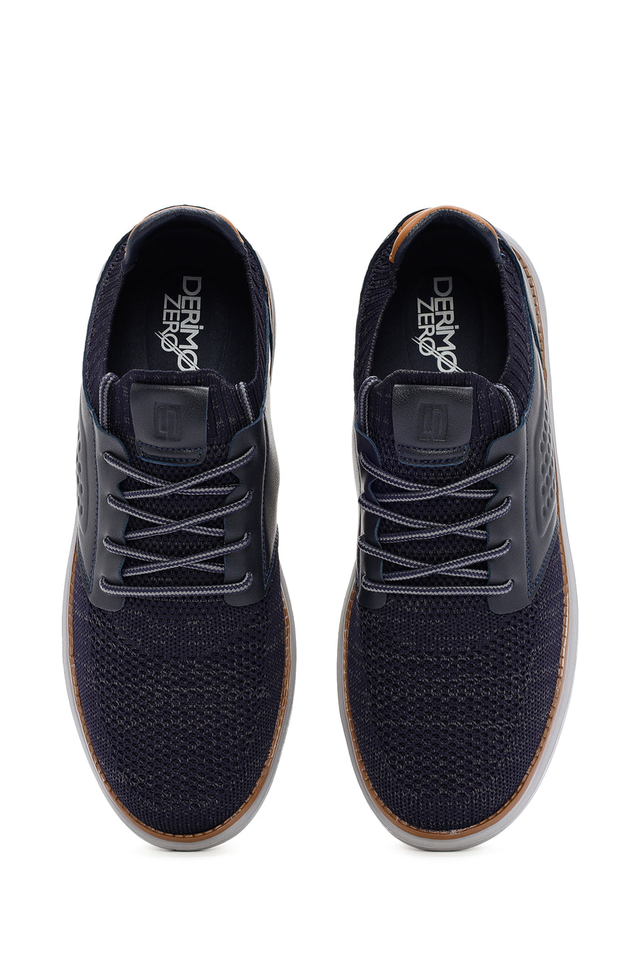Erkek Lacivert Kumaş Sneaker