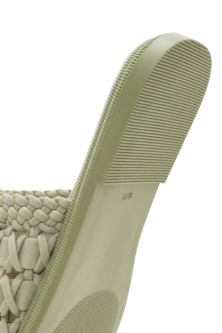 Women's Green Knitted Slippers