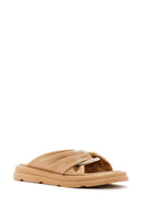 Women's Beige Slippers | Derimod