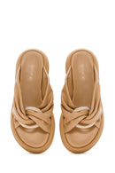 Women's Beige Slippers | Derimod
