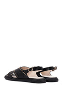Women's Black Strappy Sandals | Derimod