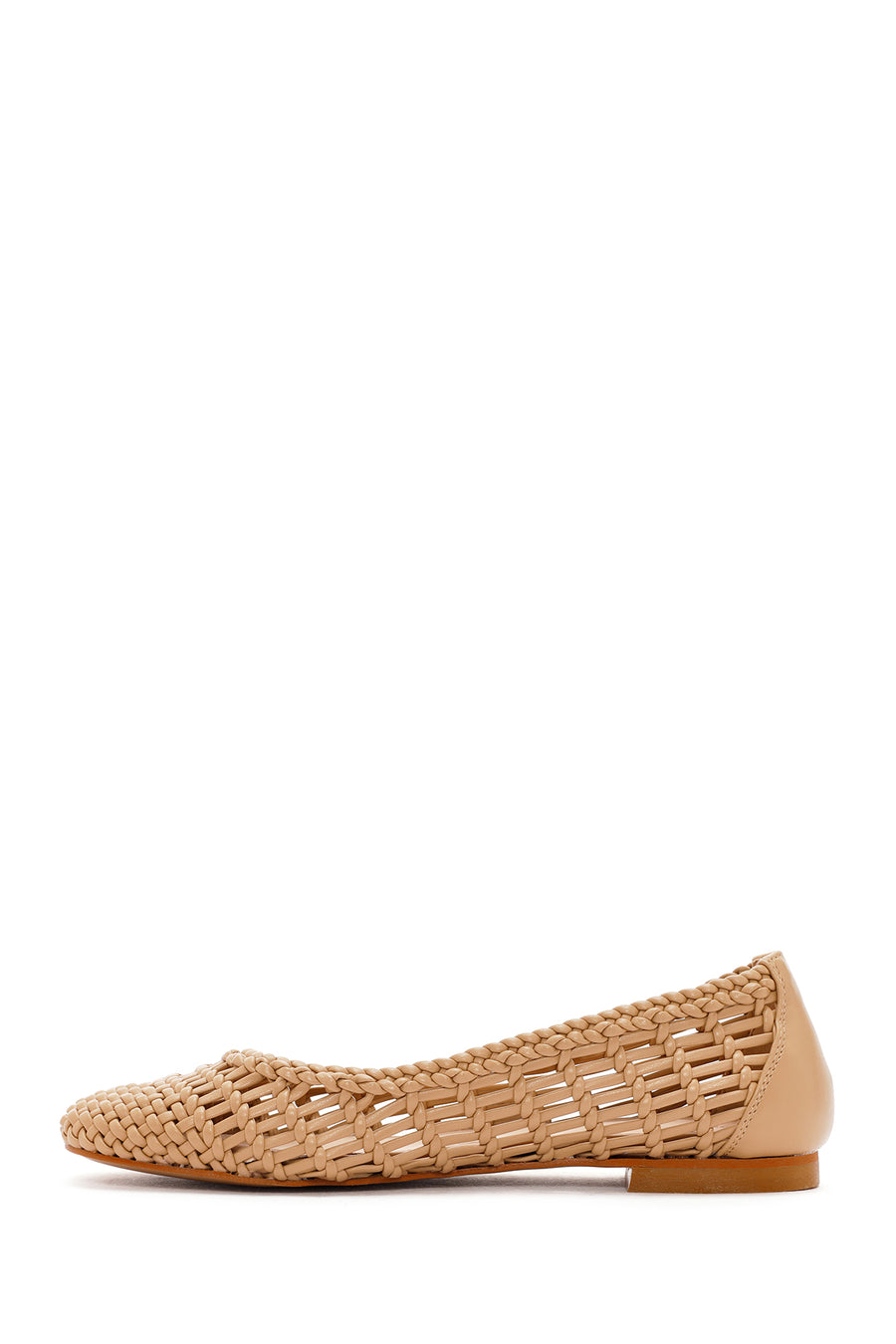 Women's Mink Knitted Ballerinas