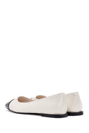 Women's Cream Ballerinas | Derimod