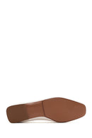 Women's White Masculine Loafer | Derimod