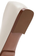 Women's White Masculine Loafer | Derimod