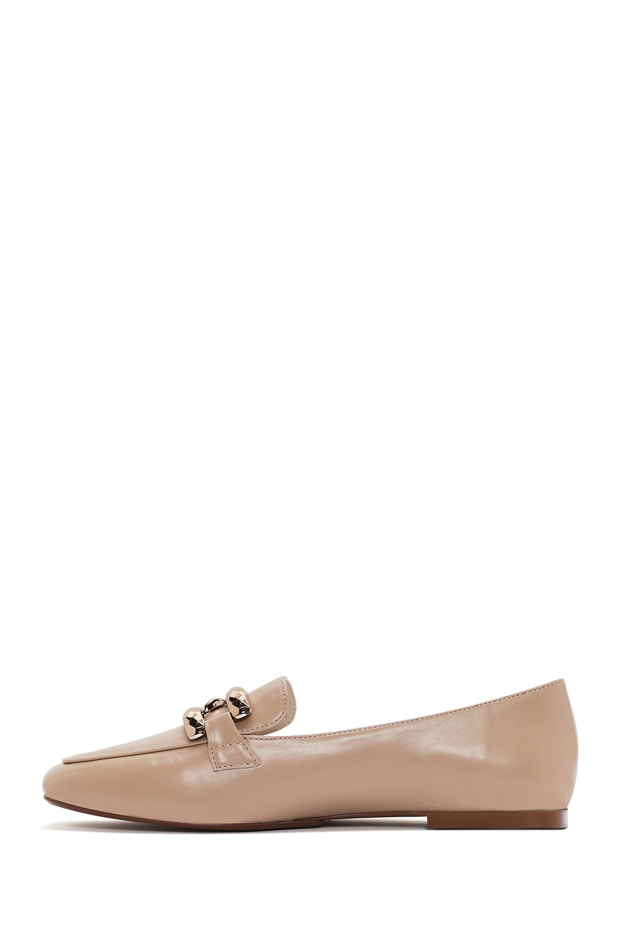 Women's Beige Masculine Loafer