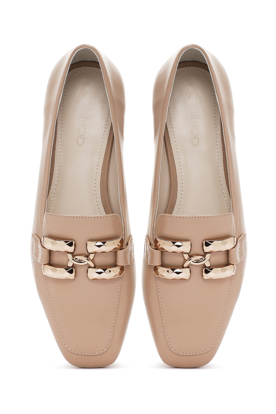 Women's Beige Masculine Loafer