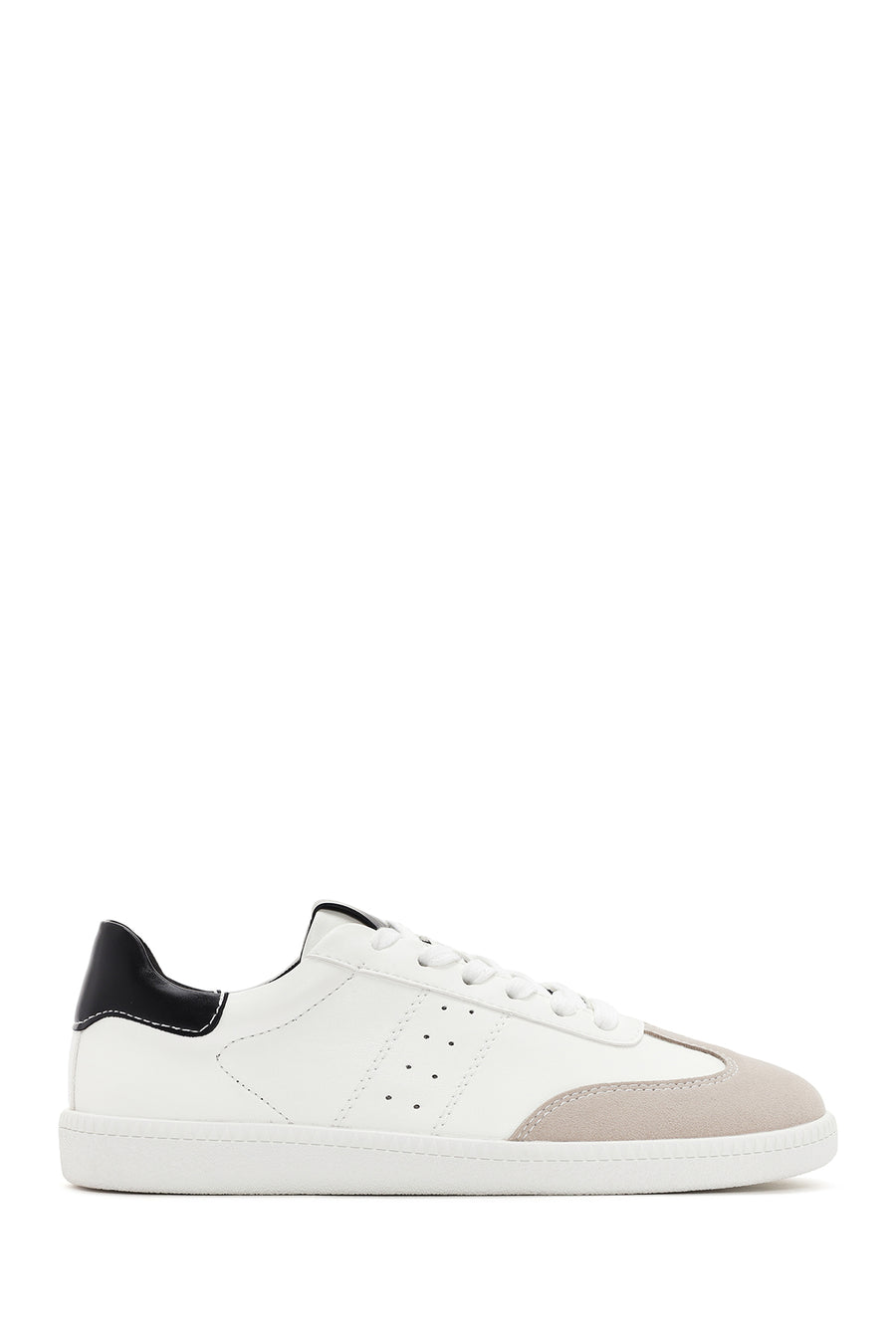 Women's White Lace-Up Sneaker 24SFE402214 | Derimod