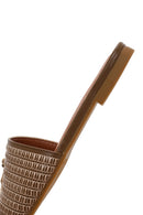 Women's Mink Straw Slippers | Derimod