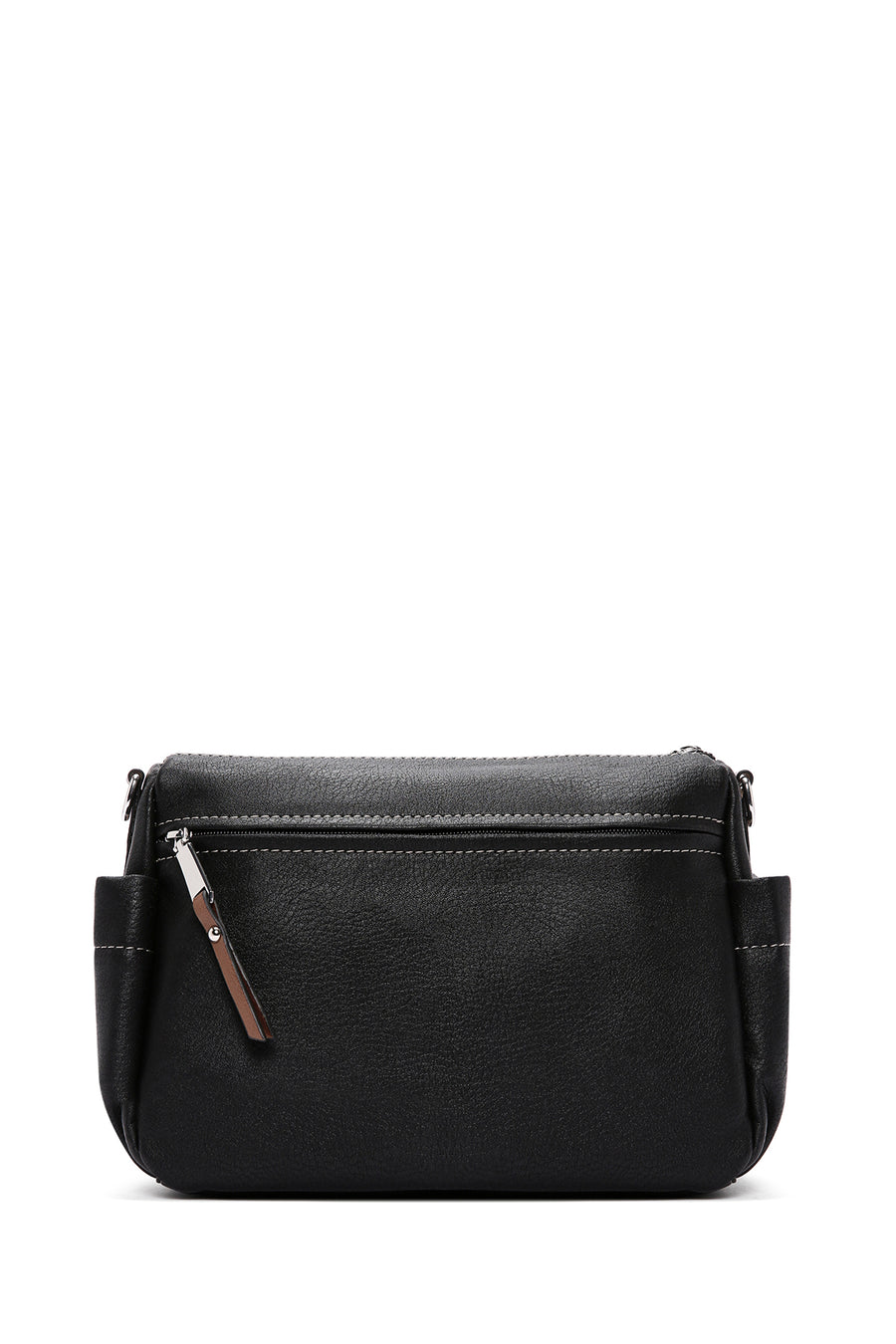 Women's Black Long Strap Crossbody Bag