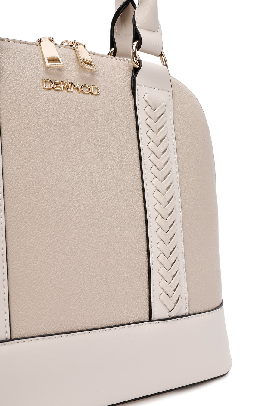 Women's Cream Long Strap Shoulder Bag