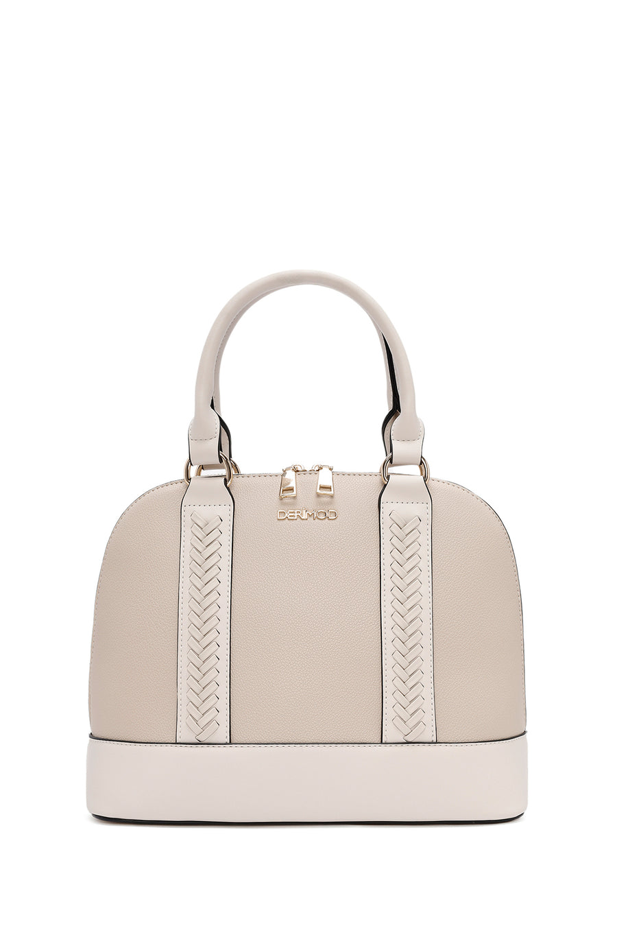 Women's Cream Long Strap Shoulder Bag