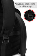 D-Pack Unisex Black Fabric Backpack | Derimod