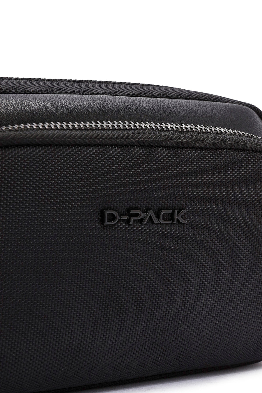 D-Pack Erkek Siyah Kumaş El Çantası