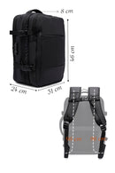 D-Pack Unisex Black Fabric Backpack | Derimod
