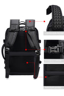 D-Pack Unisex Black Fabric Backpack | Derimod