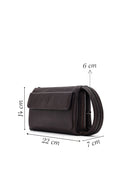 Men's Brown Leather Handbag | Derimod
