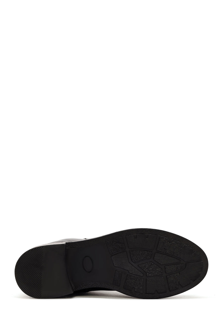 Women's Black Zippered Leather Comfort Boots